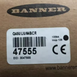 new  BANNER Q45ULIU64BCR Ultrasonic Proximity Sensor