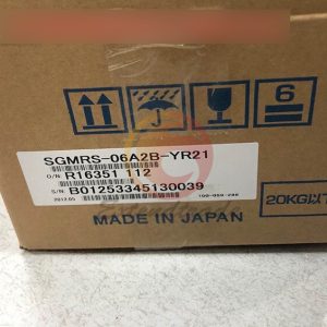 new  YASKAWA SERVO MOTOR SGMRS-06A2B-YR21
