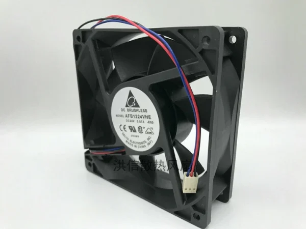 Delta AFB1224VHE -R00 12038 24V 0.57A 12CM inverter cooling fan ...